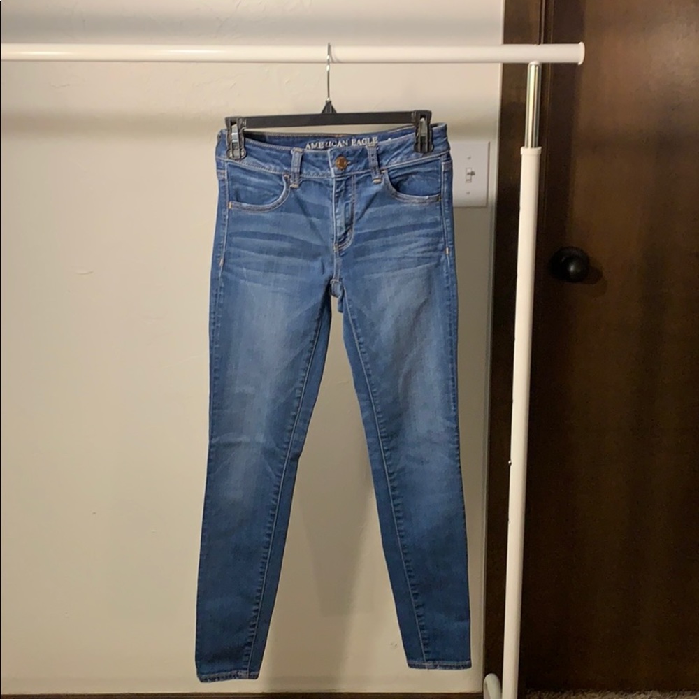 American Eagle jeggings, size: 4